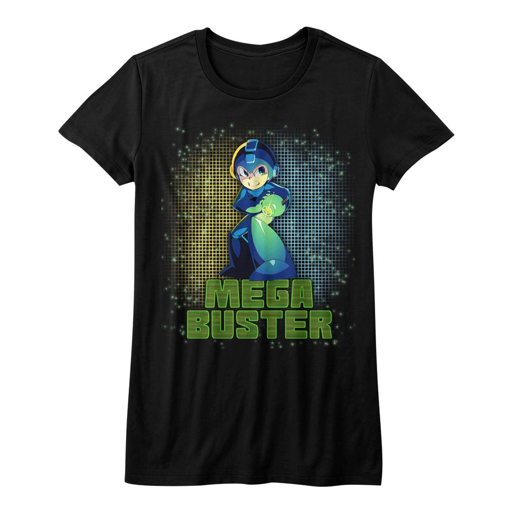 Mega Man Ladies T-Shirt - Mega Buster