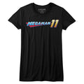 Mega Man Ladies T-Shirt - Mega Logo
