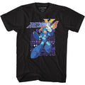 Black Mega Man t-shirt featuring Mega Man X4 Digital design