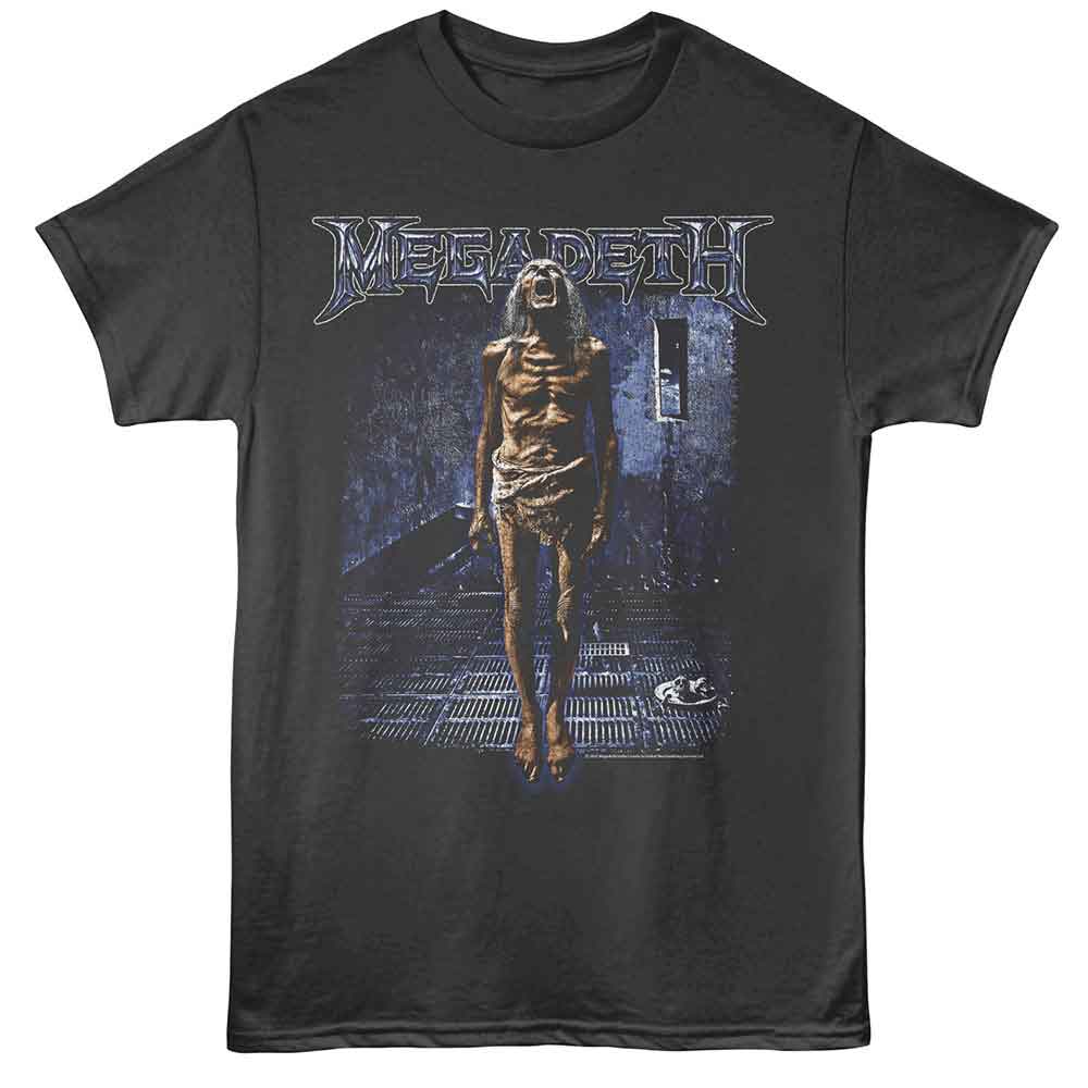 Smoke gray Megadeth t-shirt featuring Megadeth Countdown To Extinction album art design
