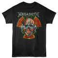 Black Megadeth t-shirt featuring Megadeth Vic And Radioactive Symbol design