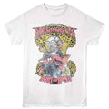 White Megadeth t-shirt featuring Megadeth Built For Speed design