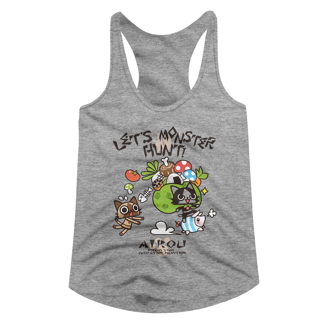 Monster Hunter Ladies Racerback - Airou Hunter