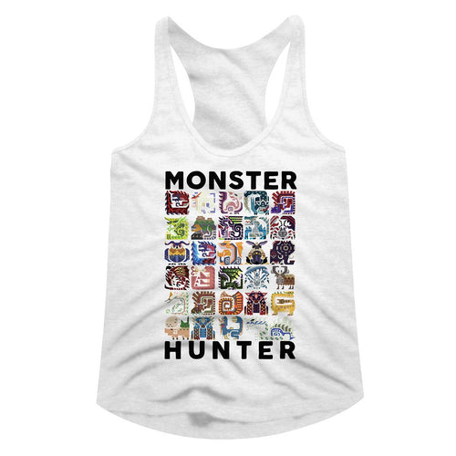 Monster Hunter Ladies Racerback - Lets Hunt