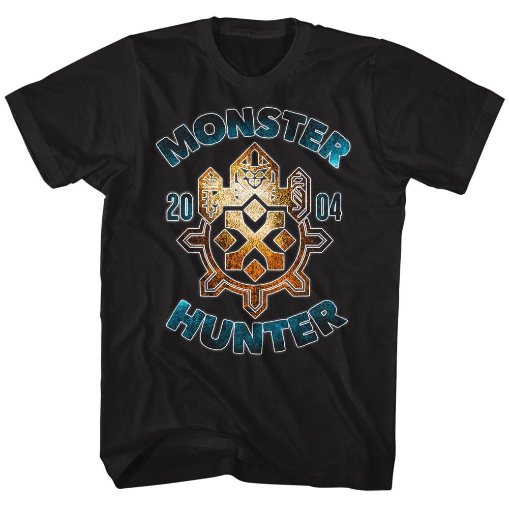 Black Monster Hunter t-shirt featuring Monster Hunter name design