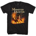 Black Monster Hunter t-shirt featuring Monster Hunter Beast design