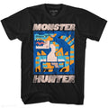 Black Monster Hunter t-shirt featuring Monster Hunter Scray design