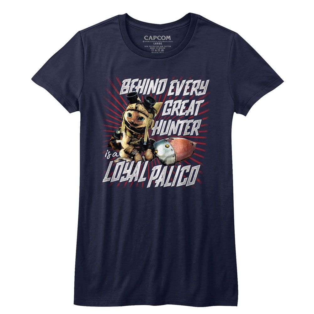 Monster Hunter Ladies T-Shirt - Loyal Palico