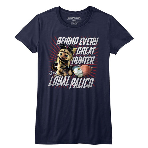 Monster Hunter Ladies T-Shirt - Loyal Palico