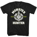 Black Monster Hunter t-shirt featuring Monster Hunter 2004 design