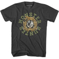 Smoke gray Monster Hunter t-shirt featuring Monster Hunter MonHun Circle Color design
