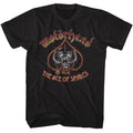 Black Motörhead t-shirt featuring Motörhead Snaggletooth And Spade design