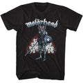 Black Motörhead t-shirt featuring Motörhead War Pig Knight design