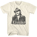 Natural Motörhead t-shirt featuring Motörhead Lemmy design