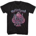 Black Motörhead t-shirt featuring Motörhead Graphic Warping design
