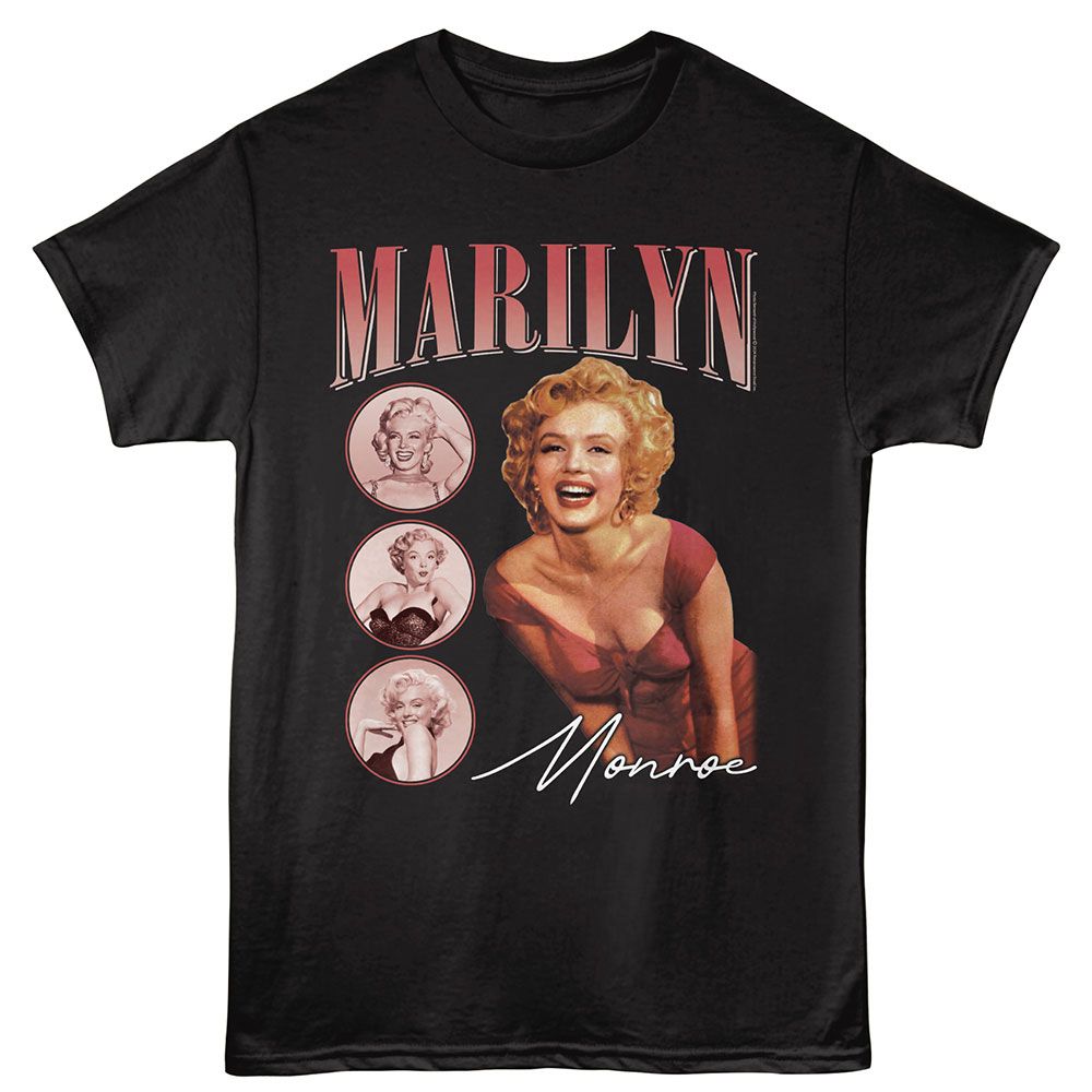 Three Circles Marilyn Monroe t-shirt in black