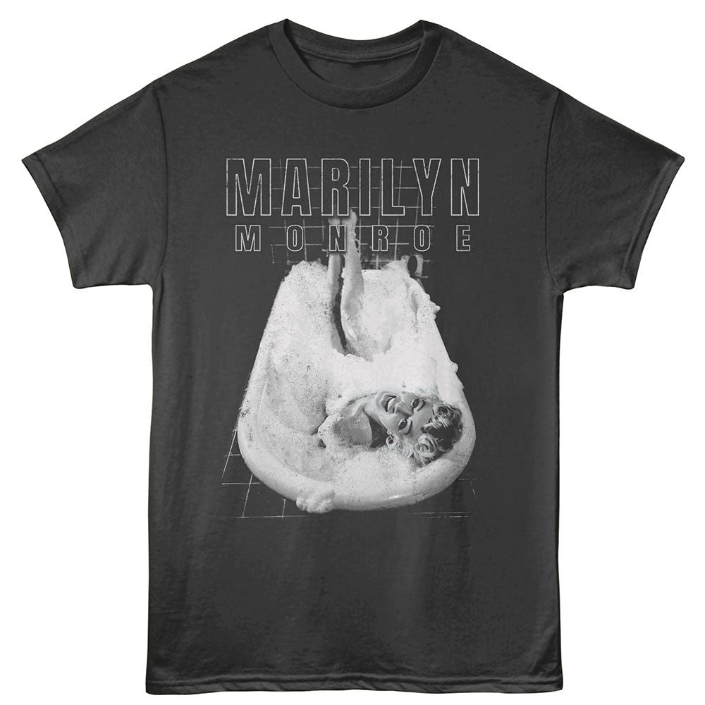 Bath Tub Marilyn Monroe t-shirt in smoke gray
