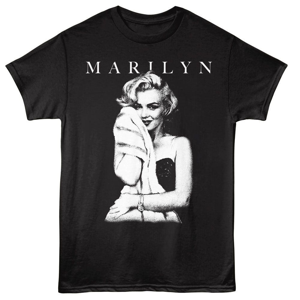 Soft Hug Marilyn Monroe t-shirt in black