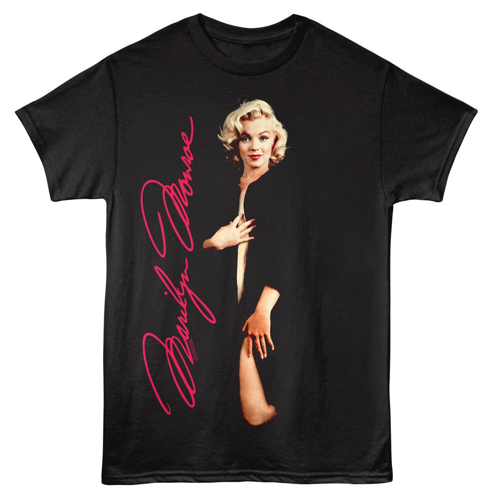 Sensual Marilyn Monroe t-shirt in black