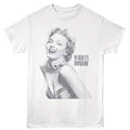 Smiling Marilyn Monroe t-shirt in white