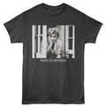 Looking Out Window Marilyn Monroe t-shirt in smoke gray