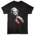 Black Marilyn Monroe t-shirt featuring a Glamorous design