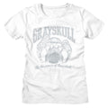 Masters of the Universe Ladies T-Shirt - Grayskull Collegiate