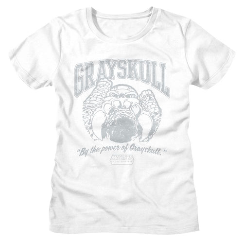 Masters of the Universe Ladies T-Shirt - Grayskull Collegiate