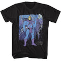 Skeletor and Skull Mountain Masters of the Universe t-shirt in black