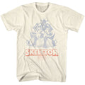 Skeletor Throne Masters of the Universe t-shirt in natural