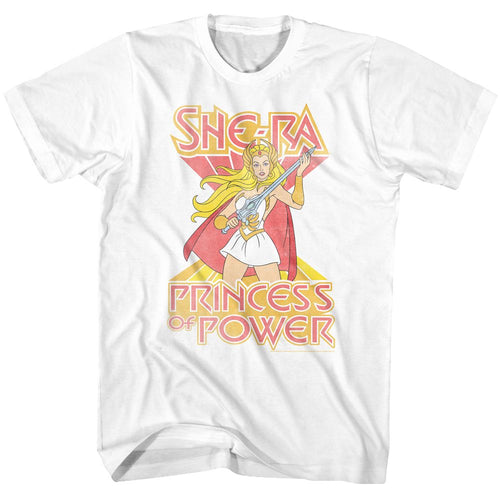 She-Ra Masters of the Universe t-shirt in white