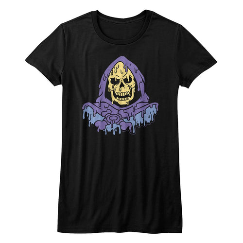 Masters of the Universe Ladies T-Shirt - Melty Skeletor