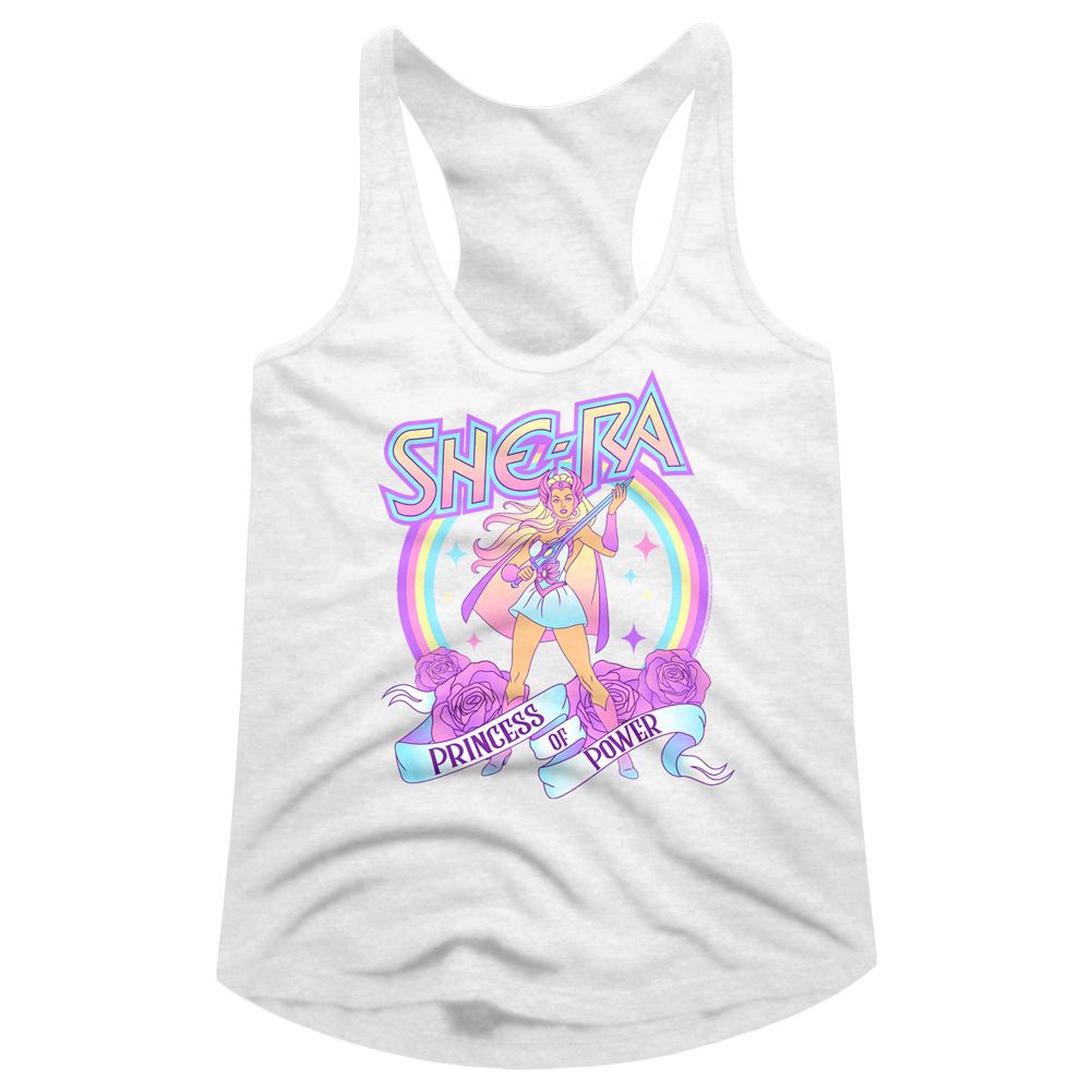Masters of the Universe Ladies Racerback - Pastel Goodness