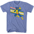 Mer-Man Masters of the Universe t-shirt in light blue heather