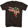 Tri-Klops Masters of the Universe t-shirt in dark chocolate