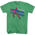 Trap Jaw Masters of the Universe t-shirt in kelly heather
