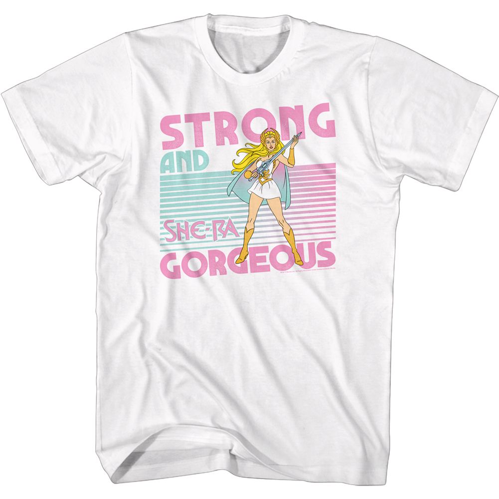 Strong Masters of the Universe t-shirt in white