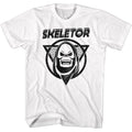 Skeletor Snakes Masters of the Universe t-shirt in white