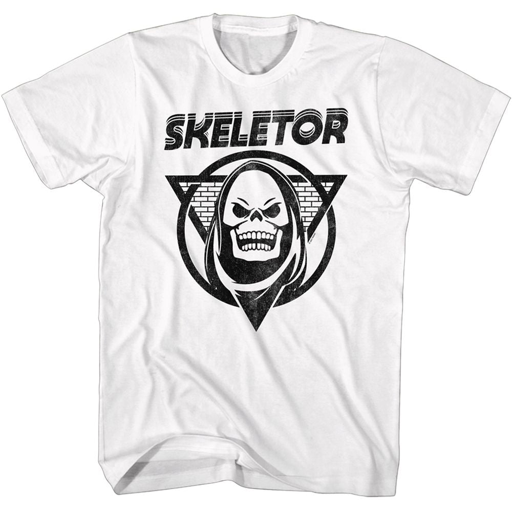 Skeletor Snakes Masters of the Universe t-shirt in white