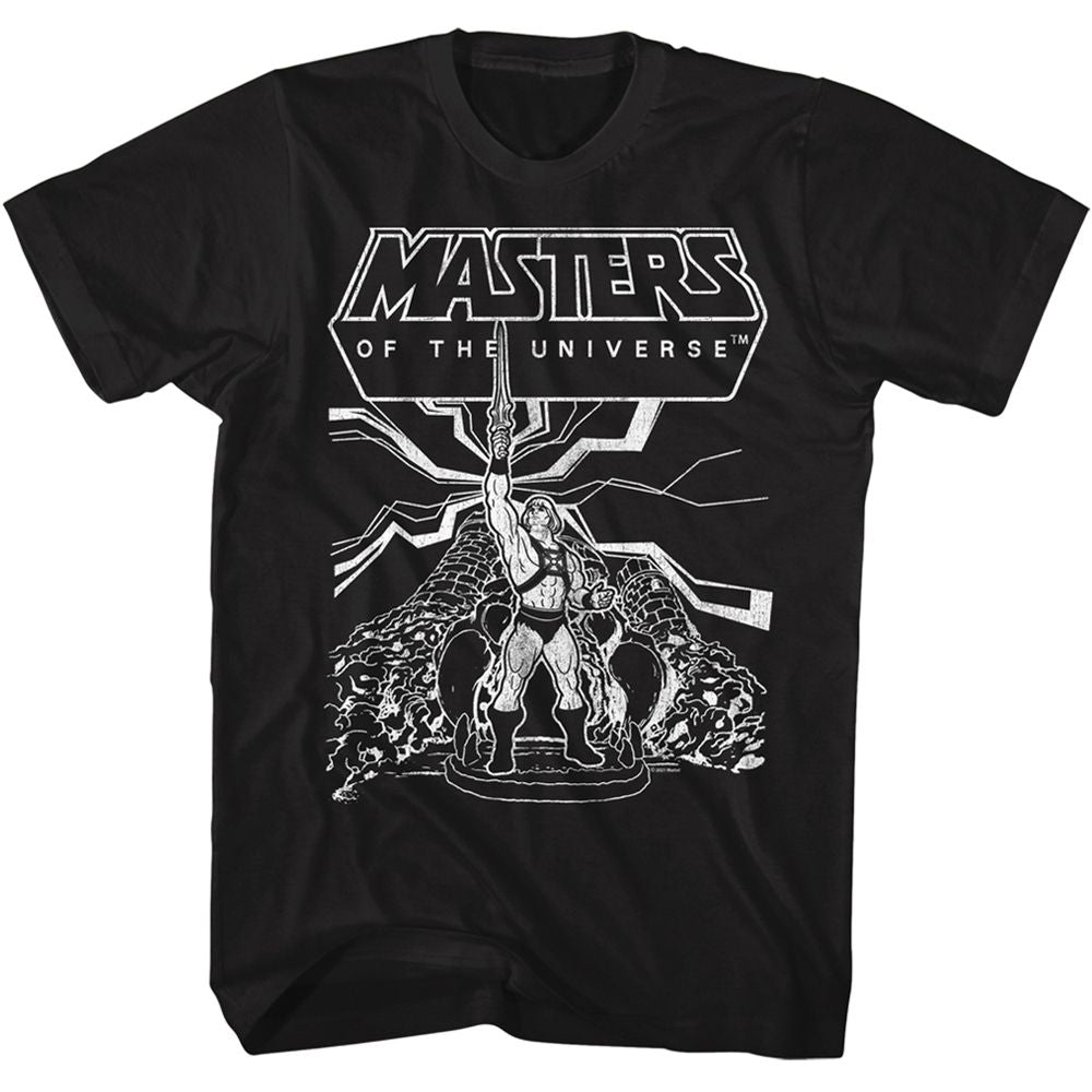 He-Man and the Castle Masters of the Universe t-shirt in black