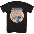 He-Man and Skeletor Battle Masters of the Universe t-shirt in black