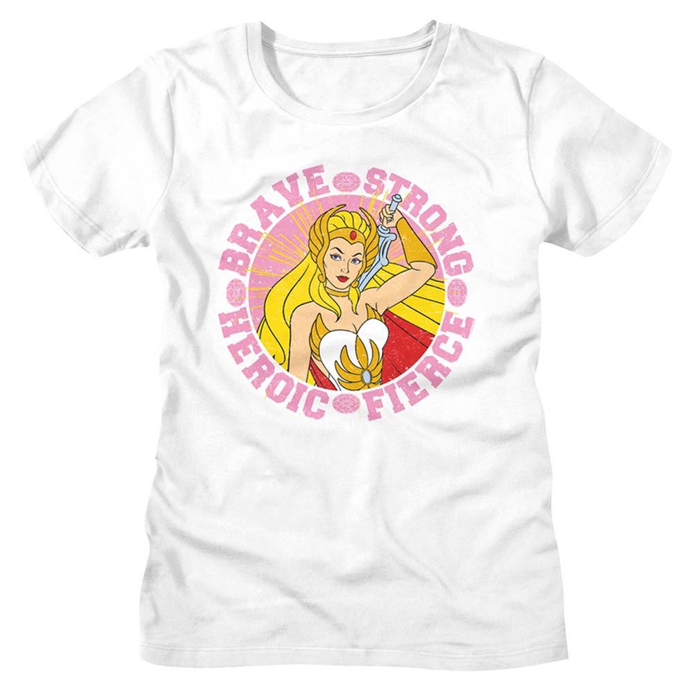 Masters of the Universe Ladies T-Shirt - She-Ra Brave and Strong