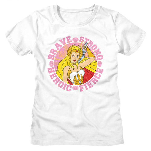 Masters of the Universe Ladies T-Shirt - She-Ra Brave and Strong