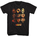 Galaxy Villains Masters of the Universe t-shirt in black