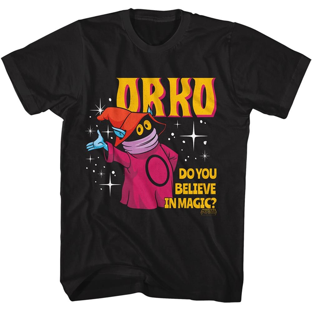 Do You Believe in Magic Masters of the Universe t-shirt in black