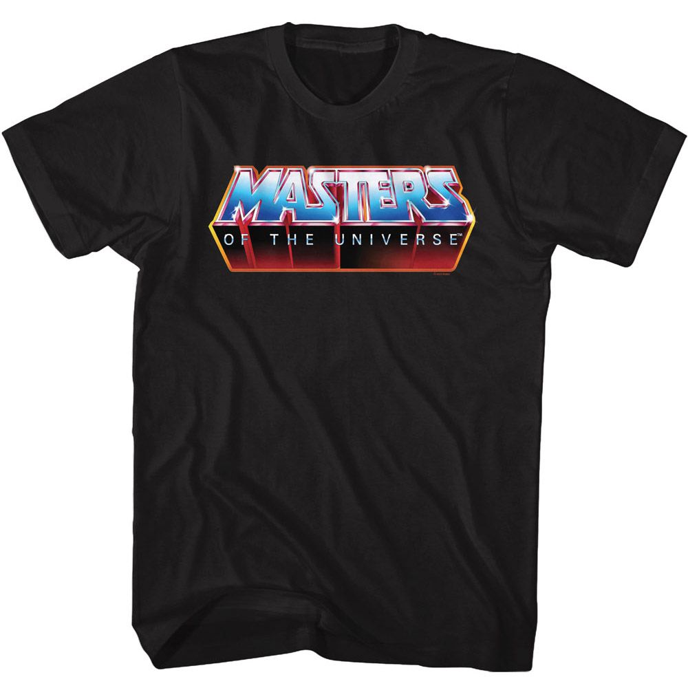 Detailed Logo Masters of the Universe t-shirt in black