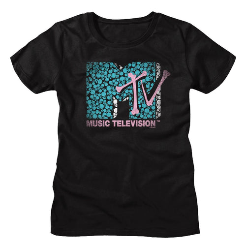 MTV Ladies T-Shirt - Skulls and Bones