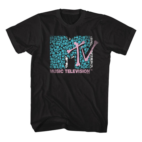 Skulls and Bones MTV t-shirt in black