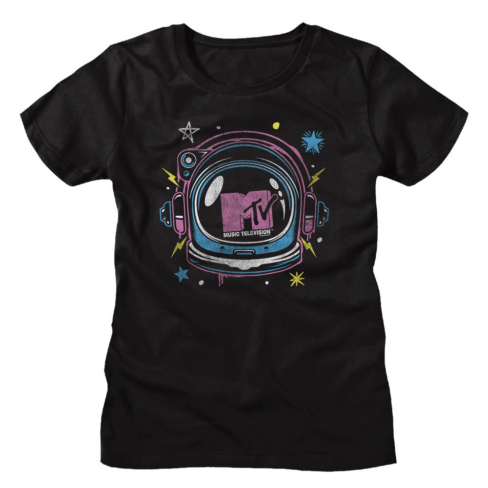 MTV Ladies T-Shirt - Space Helmet