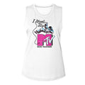 MTV Ladies Muscle Tank - I Want My Astronaut